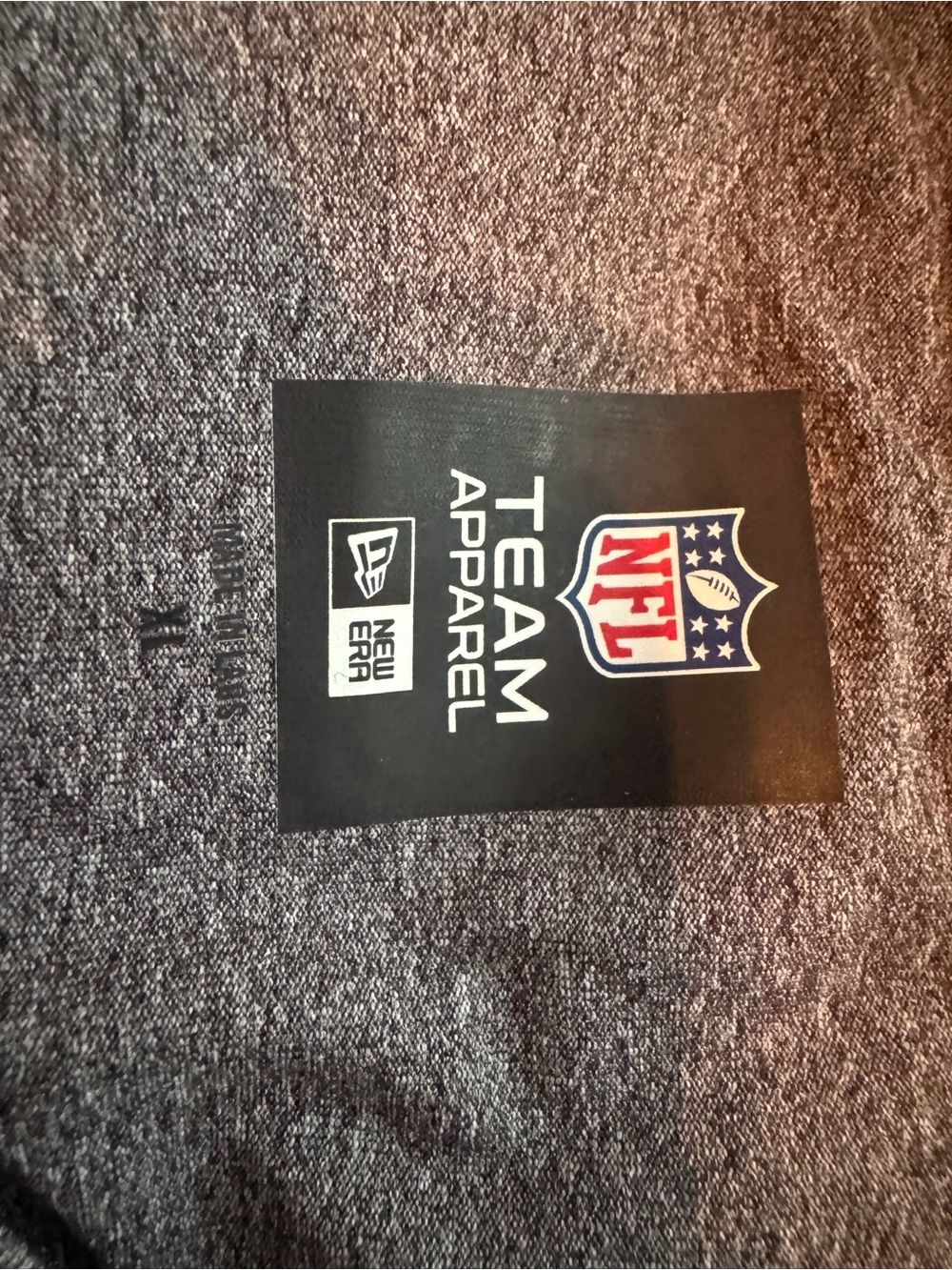 New Era Gray Heather NFL Team Apparel Tee